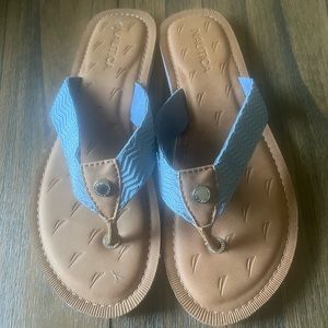 New Nautica sandals -light blue - size 10